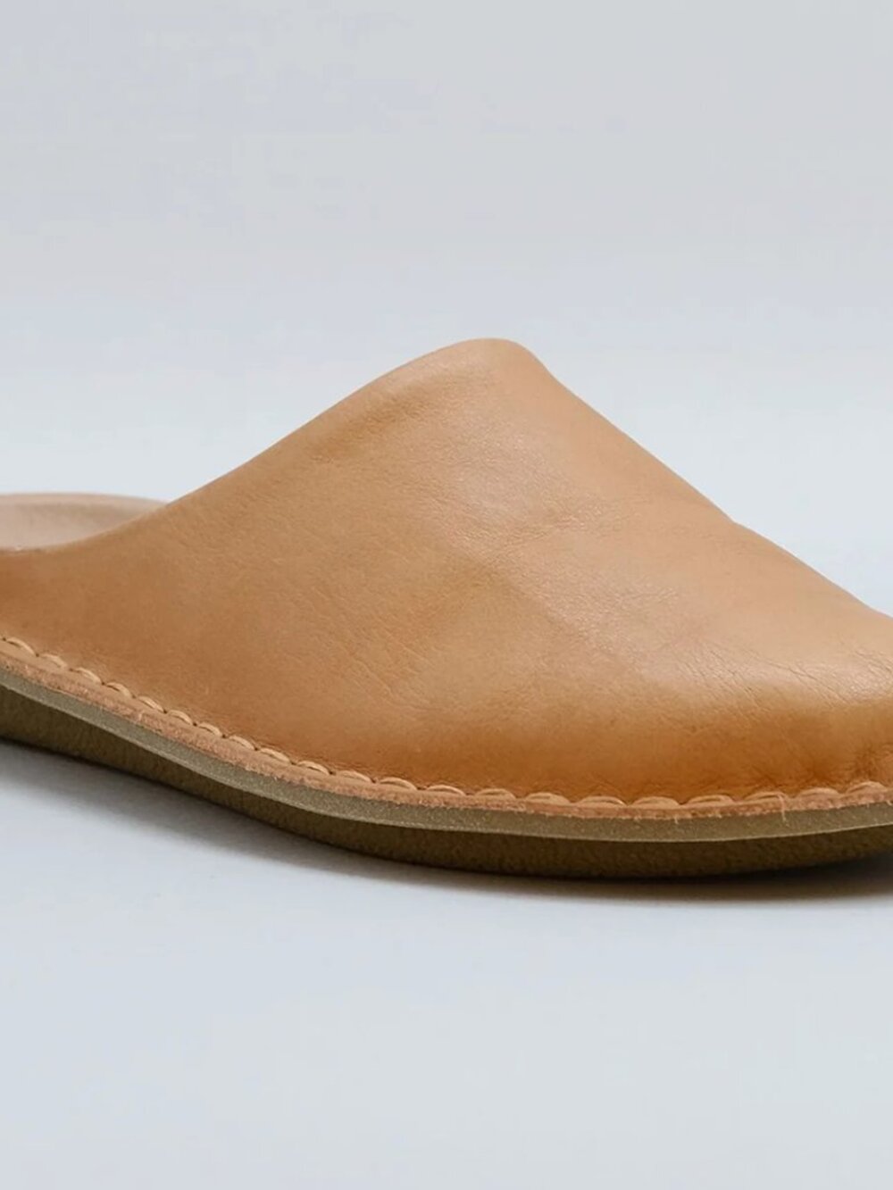 VIBA Mule Slip ons ROMA Leather Fawn Tan - Size 41 - Picture 8 of 8
